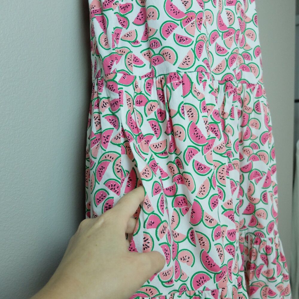 J Crew Factory Sleeveless Tiered Mini Dress in Cotton Poplin Size 2 - Picture 5 of 11